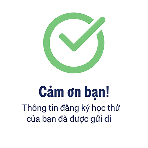 Cảm ơn bạn đã đăng ký